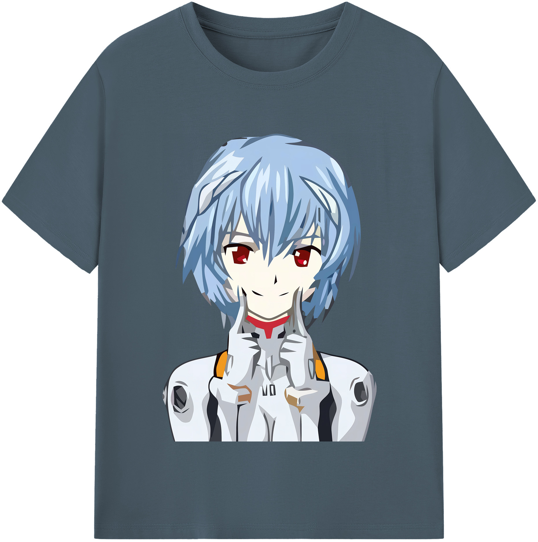 （画像用） EVA 新世紀エヴァンゲリオン 綿100％半袖Tシャツ（フロントプリント）